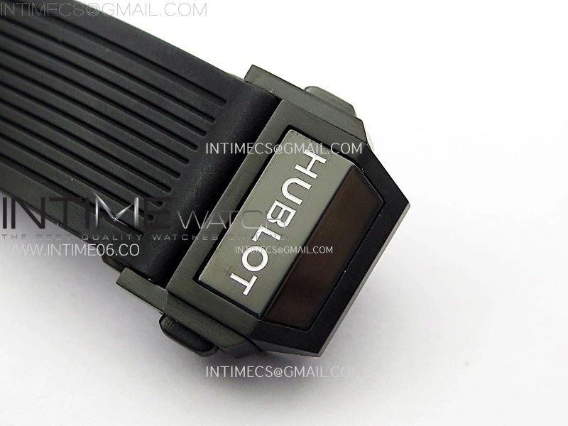 Hublot Big Bang Unico 42mm Real Black Ceramic BBF 1:1 Best Edition Black Skeleton Dial on Black Rubber Strap A1280