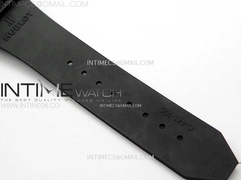 Hublot Big Bang Unico 42mm Real Black Ceramic BBF 1:1 Best Edition Black Skeleton Dial on Black Rubber Strap A1280