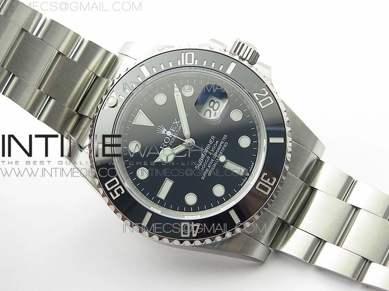 Submariner 41mm 126610 LN CF Black Ceramic Bezel 904L 3EF 1:1 Best Edition Black Dial On Oyster Bracelet SA3235