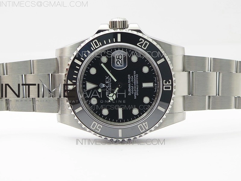 Submariner 41mm 126610 LN CF Black Ceramic Bezel 904L 3EF 1:1 Best Edition Black Dial On Oyster Bracelet SA3235