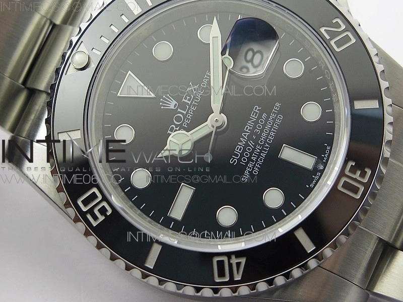 Submariner 41mm 126610 LN CF Black Ceramic Bezel 904L 3EF 1:1 Best Edition Black Dial On Oyster Bracelet SA3235