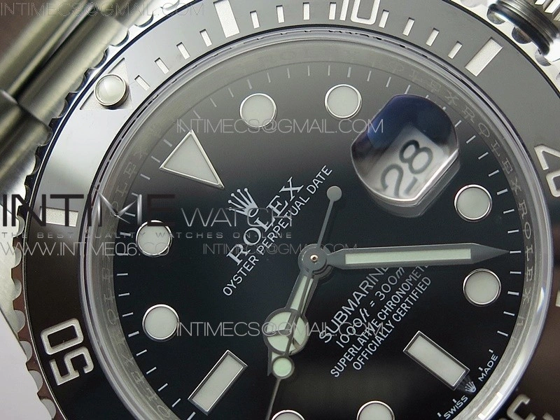 Submariner 41mm 126610 LN CF Black Ceramic Bezel 904L 3EF 1:1 Best Edition Black Dial On Oyster Bracelet SA3235