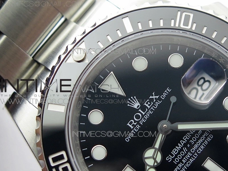 Submariner 41mm 126610 LN CF Black Ceramic Bezel 904L 3EF 1:1 Best Edition Black Dial On Oyster Bracelet SA3235