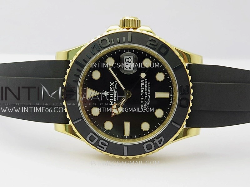 Yacht-Master 42mm 226658 3D Black Ceramic Bezel Gain Weight V2 VSF 1:1 Best Edition On Oysterflex Strap VS3235