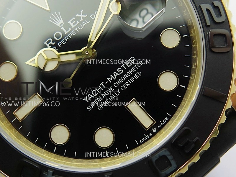 Yacht-Master 42mm 226658 3D Black Ceramic Bezel Gain Weight V2 VSF 1:1 Best Edition On Oysterflex Strap VS3235