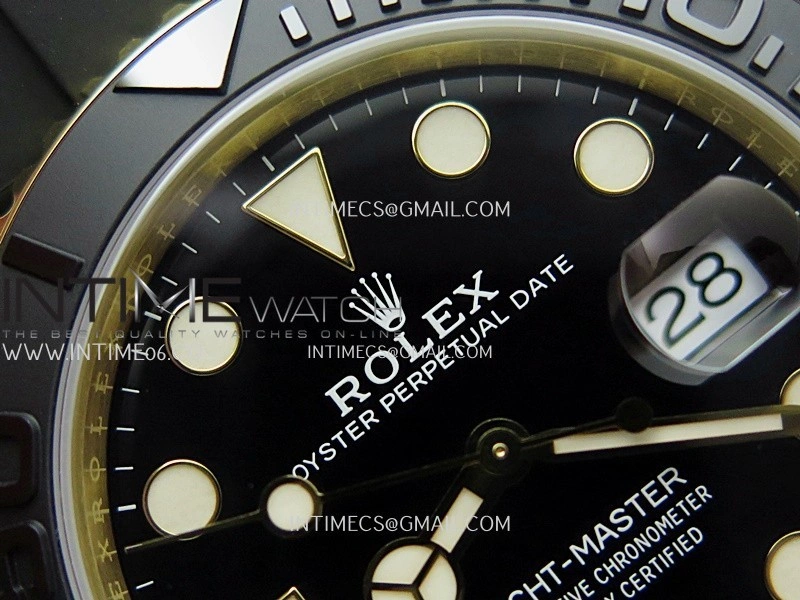 Yacht-Master 42mm 226658 3D Black Ceramic Bezel Gain Weight V2 VSF 1:1 Best Edition On Oysterflex Strap VS3235