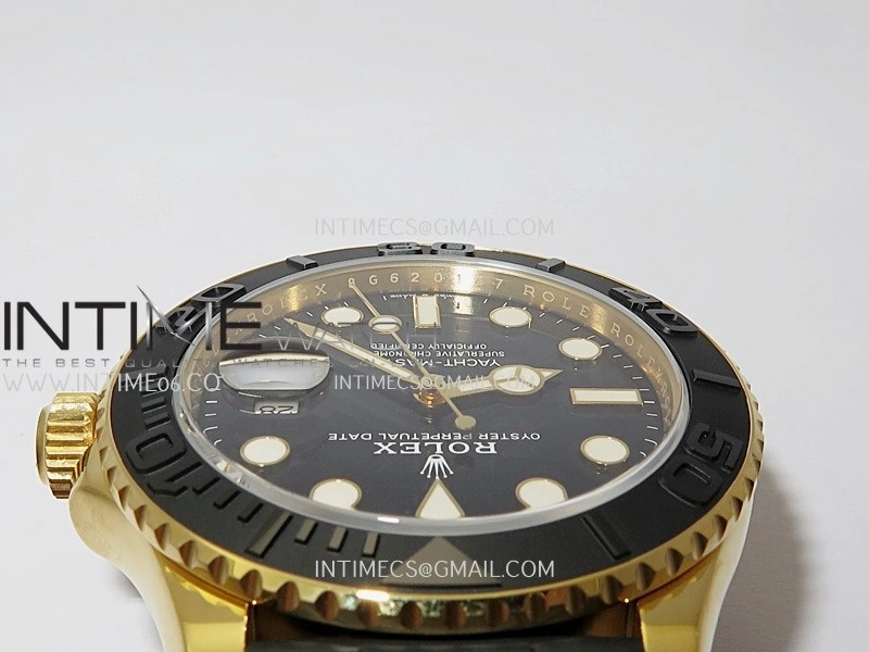 Yacht-Master 42mm 226658 3D Black Ceramic Bezel Gain Weight V2 VSF 1:1 Best Edition On Oysterflex Strap VS3235