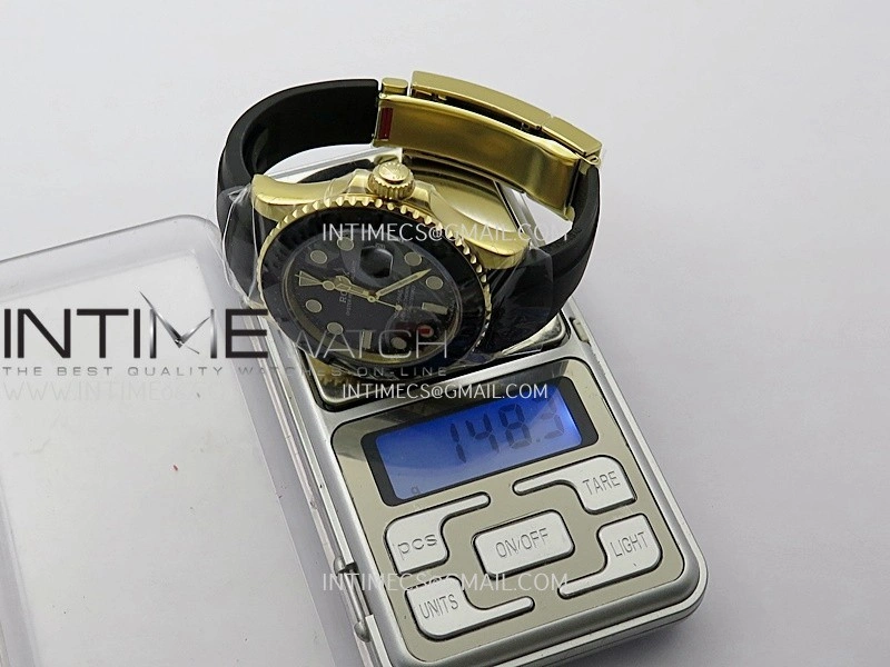 Yacht-Master 42mm 226658 3D Black Ceramic Bezel Gain Weight V2 VSF 1:1 Best Edition On Oysterflex Strap VS3235