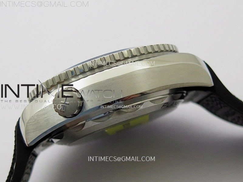 Planet Ocean Master Chronometer Black Ceramic Bezel SS SCF 1:1 Best Edition Black Dial on Black Rubber Strap A9900