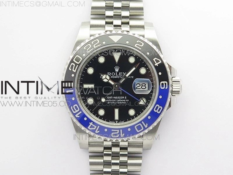 GMT-Master II 126710 BLNR Black Blue Ceramic 904L Steel VRF 1:1 Best Edition SA3285 CHS V3（Clean Factory Bezel