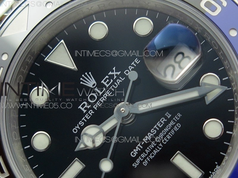 GMT-Master II 126710 BLNR Black Blue Ceramic 904L Steel VRF 1:1 Best Edition SA3285 CHS V3（Clean Factory Bezel