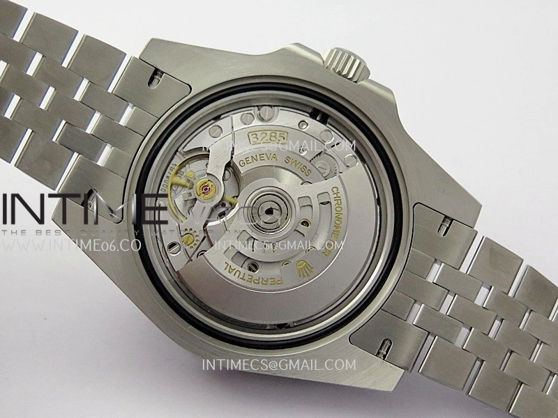 GMT-Master II 126710 GRNR Black Gray V2 904L SS QF 1:1 Best Edition Black Dial On Jubilee Bracelet SH3285 CHS