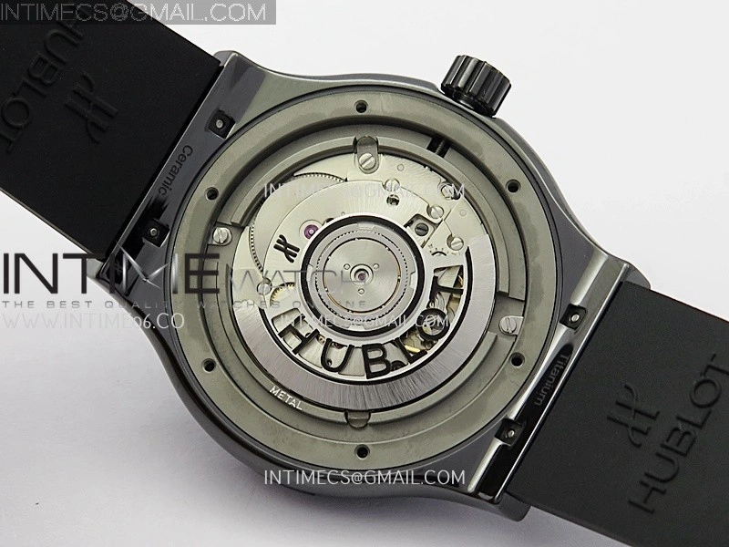 Classic Fusion 42mm Ceramic JJZF 1:1 Best Edition Green Dial On Black Rubber Strap