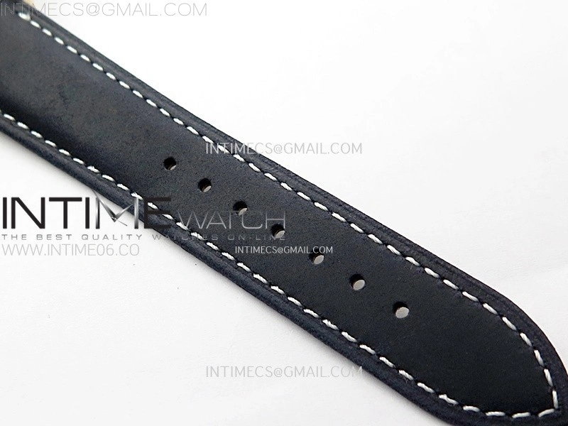 Calatrava 5224R-001 Pilot Travel Time RG GRF Blue Dial on Black Leather Strap A260