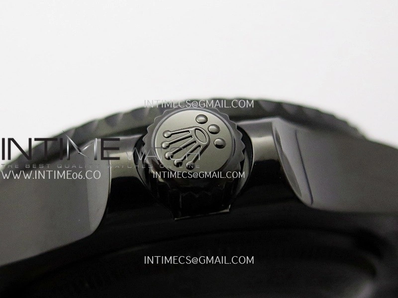 Sea-Dweller 126660 Blaken Style02 BP Best Edition Blue Ombre Dial On DLC Bracelet SH3135
