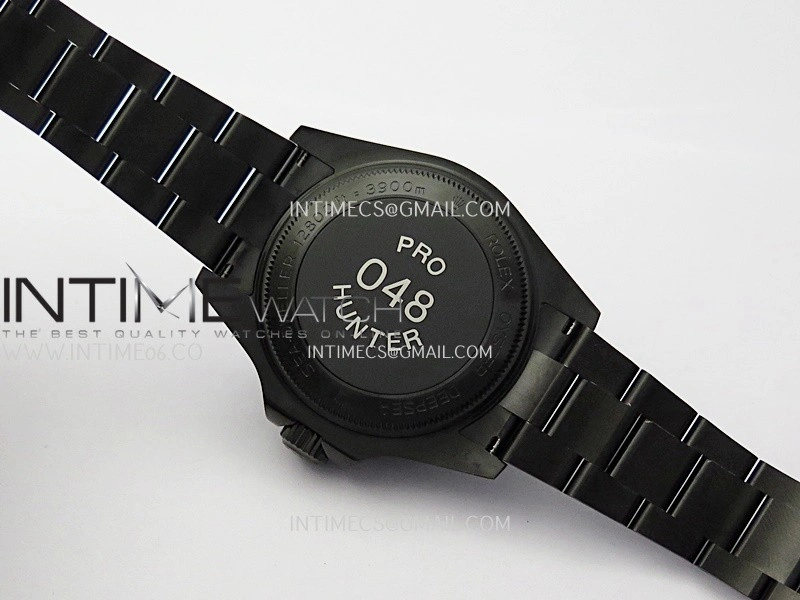 Sea-Dweller 126660 Blaken Style02 BP Best Edition Blue Ombre Dial On DLC Bracelet SH3135