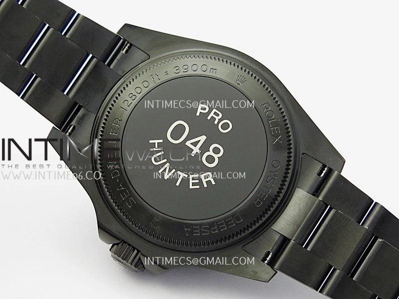 Sea-Dweller 126660 Blaken Style02 BP Best Edition Blue Ombre Dial On DLC Bracelet SH3135