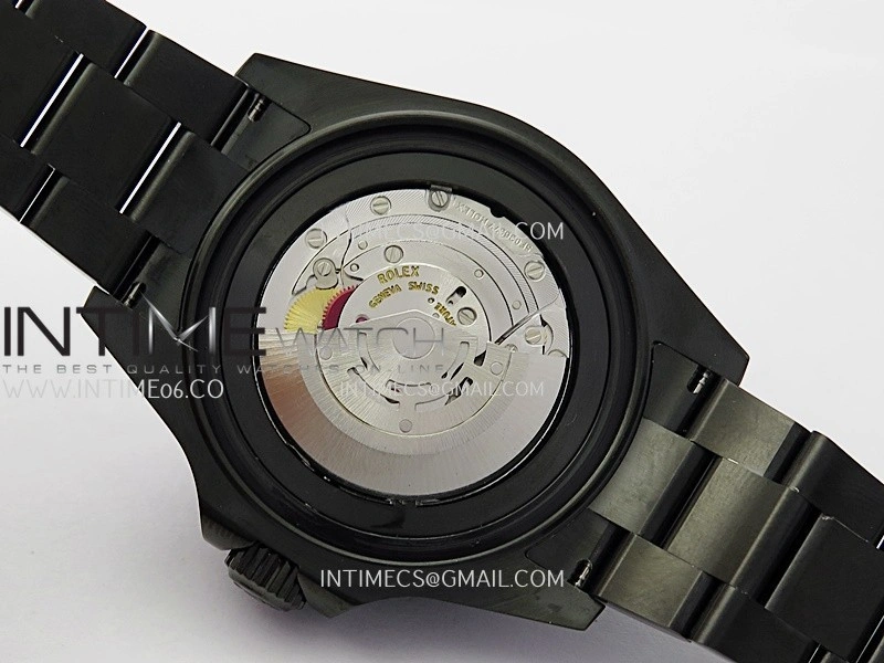 Sea-Dweller 126660 Blaken Style02 BP Best Edition Blue Ombre Dial On DLC Bracelet SH3135
