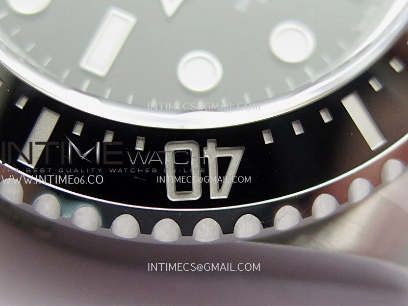 Sea-Dweller 43mm 126600 904L SS VF 1:1 Best Edition Black Dial On 904L SS Bracelet DD3235