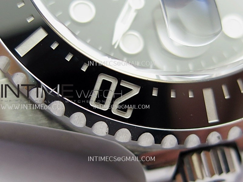 Sea-Dweller 43mm 126600 904L SS VF 1:1 Best Edition Black Dial On 904L SS Bracelet DD3235
