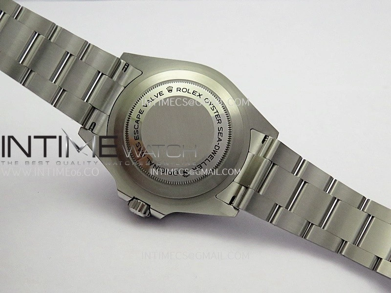 Sea-Dweller 43mm 126600 904L SS VF 1:1 Best Edition Black Dial On 904L SS Bracelet DD3235