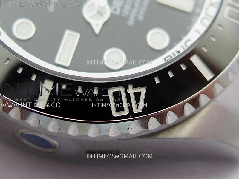Sea-Dweller DEEPSEA 126660 904L SS 3EF Best Edition Black Dial On Oyster Bracelet VR3235