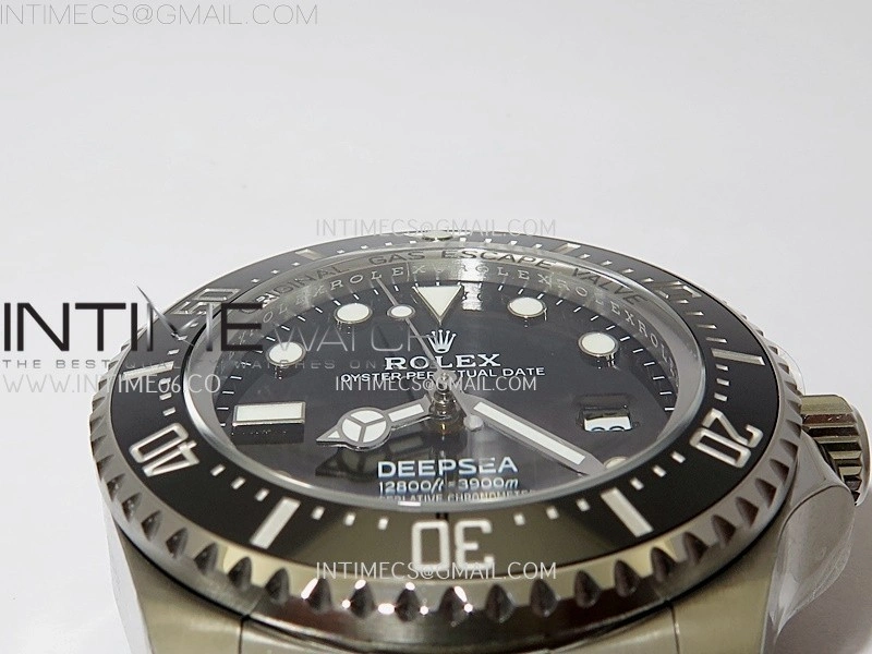 Sea-Dweller DEEPSEA 126660 904L SS 3EF Best Edition Black Dial On Oyster Bracelet VR3235