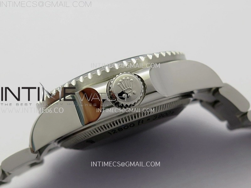 Sea-Dweller DEEPSEA 126660 904L SS 3EF Best Edition Black Dial On Oyster Bracelet VR3235