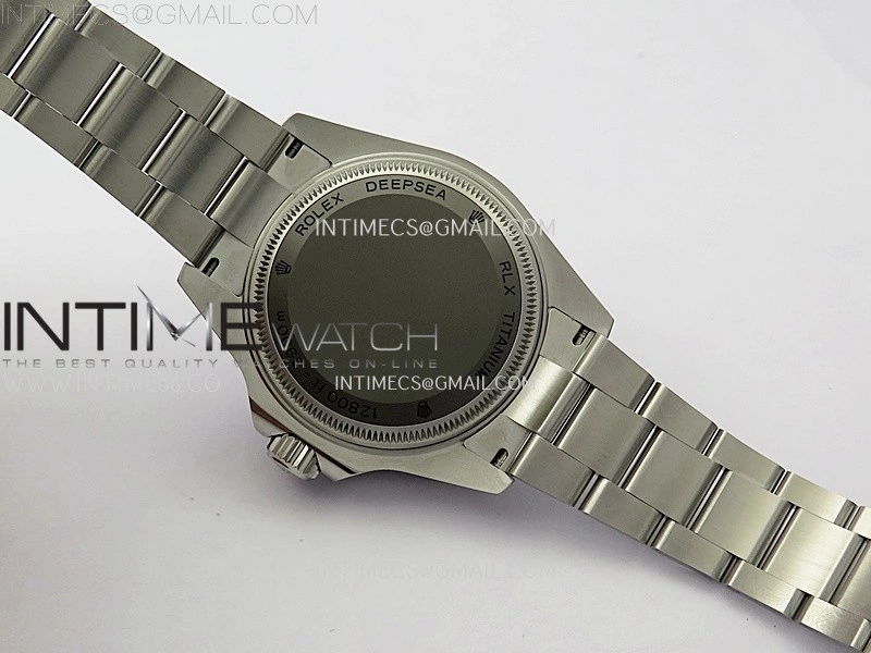Sea-Dweller DEEPSEA 126660 904L SS 3EF Best Edition Black Dial On Oyster Bracelet VR3235