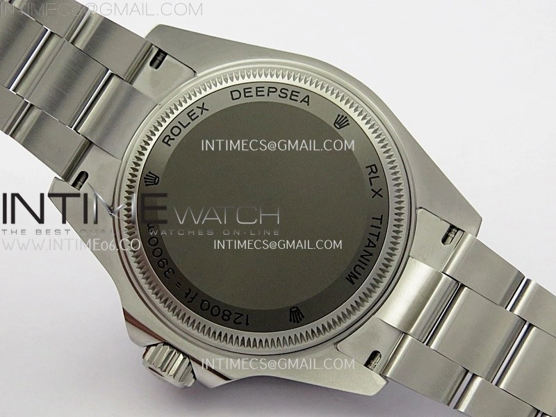 Sea-Dweller DEEPSEA 126660 904L SS 3EF Best Edition Black Dial On Oyster Bracelet VR3235