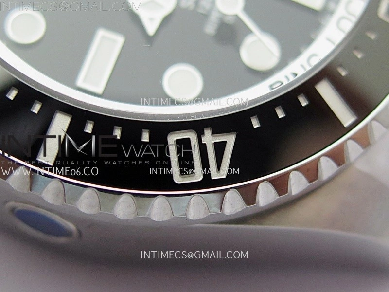 Sea-Dweller DEEPSEA 126660 904L SS V9F Best Edition Black Dial On Oyster Bracelet VR3235