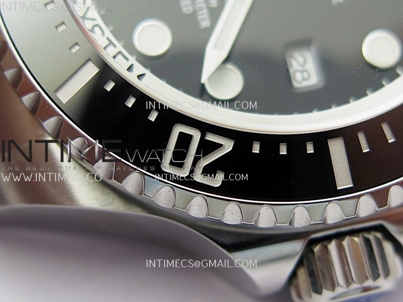 Sea-Dweller DEEPSEA 126660 904L SS V9F Best Edition Black Dial On Oyster Bracelet VR3235