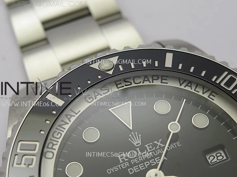 Sea-Dweller DEEPSEA 126660 904L SS V9F Best Edition Black Dial On Oyster Bracelet VR3235