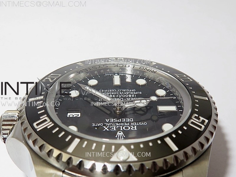 Sea-Dweller DEEPSEA 126660 904L SS V9F Best Edition Black Dial On Oyster Bracelet VR3235