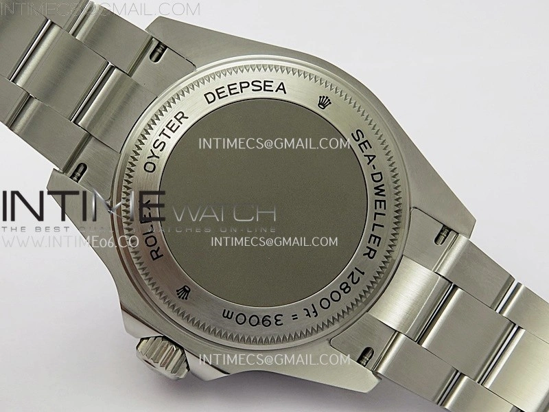 Sea-Dweller DEEPSEA 126660 904L SS V9F Best Edition Black Dial On Oyster Bracelet VR3235