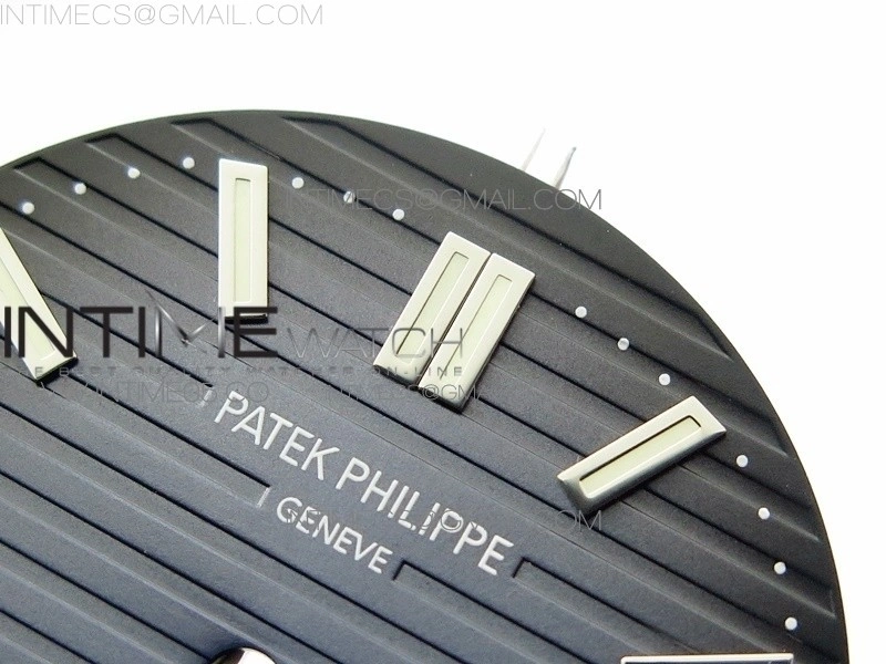 Nautilus Jumbo 5711 Super Replication PPF V4 1:1 Best Edition Blue Textured Dial on Black Leather Strap PPF324