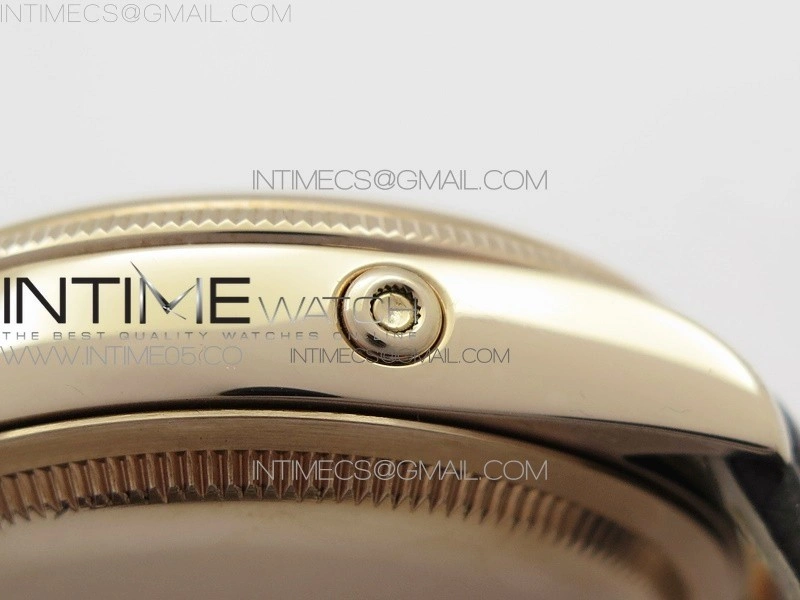 Cellini 50535 Moonphase RG GMF Best Edition White Dial on Brown Leather Strap A3195