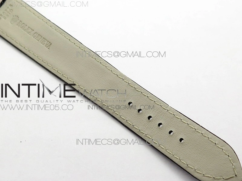 Cellini 50535 Moonphase RG GMF Best Edition White Dial on Brown Leather Strap A3195