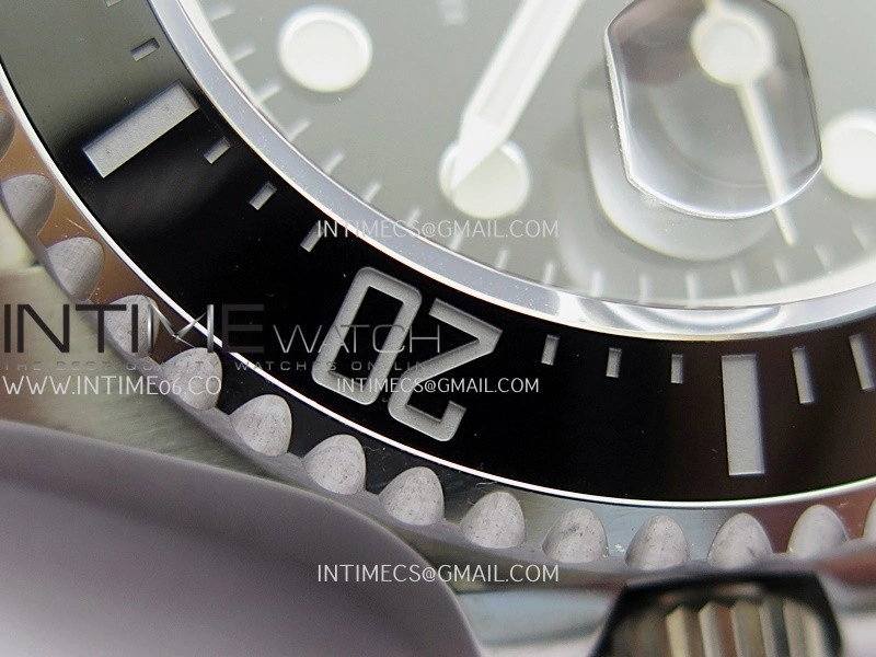 Sea-Dweller 126600 43mm 904L SS QF 1:1 Best Edition Black Dial On Oyster Bracelet SH3235