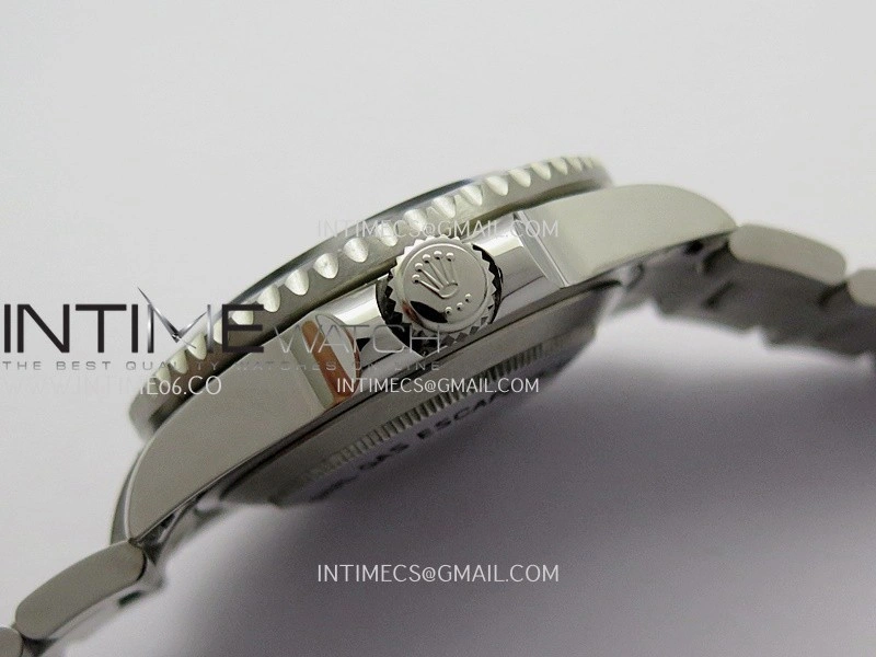 Sea-Dweller 126600 43mm 904L SS QF 1:1 Best Edition Black Dial On Oyster Bracelet SH3235