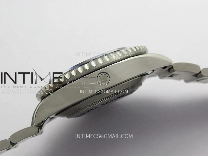 Sea-Dweller 126600 43mm 904L SS QF 1:1 Best Edition Black Dial On Oyster Bracelet SH3235