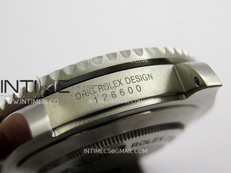 Sea-Dweller 126600 43mm 904L SS QF 1:1 Best Edition Black Dial On Oyster Bracelet SH3235