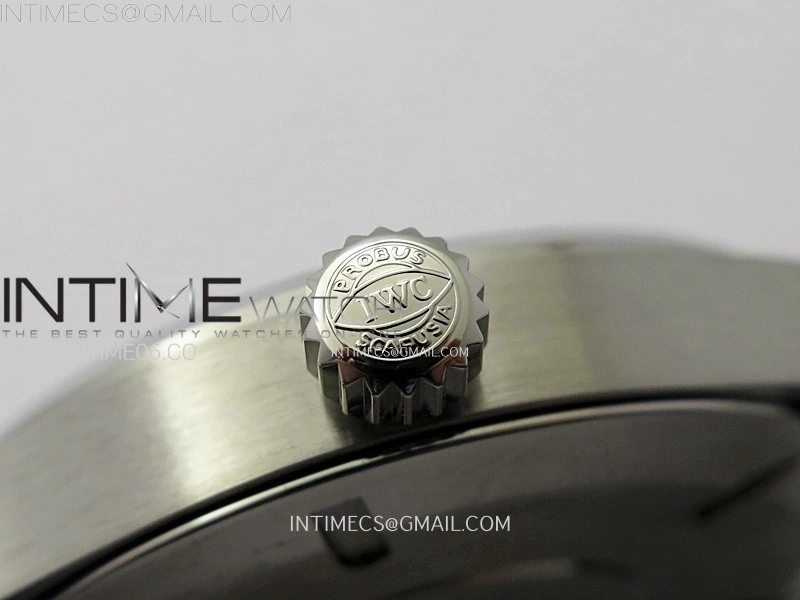 Pilot Mark XX IW328201 ZF 1:1 Best Edition Black Dial on Black Leather Strap A32111