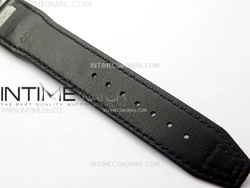 Pilot Mark XX IW328201 ZF 1:1 Best Edition Black Dial on Black Leather Strap A32111