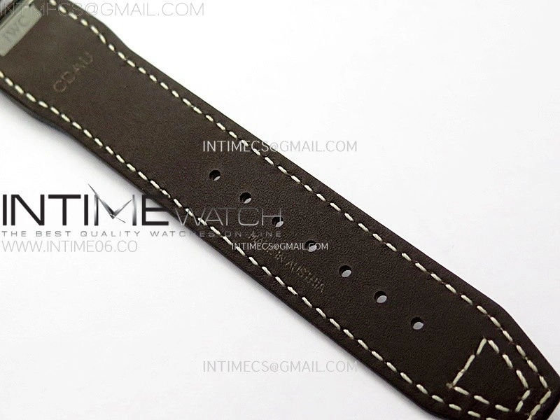 Pilot Mark XX IW328205 ZF 1:1 Best Edition Green Dial on Brown Leather Strap A32111