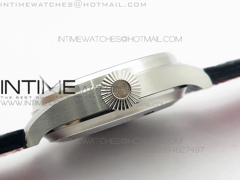 Big Pilot Real PR IW500435 "Muhammad Ali" AZF Best Edition on Black Leather Strap A51111