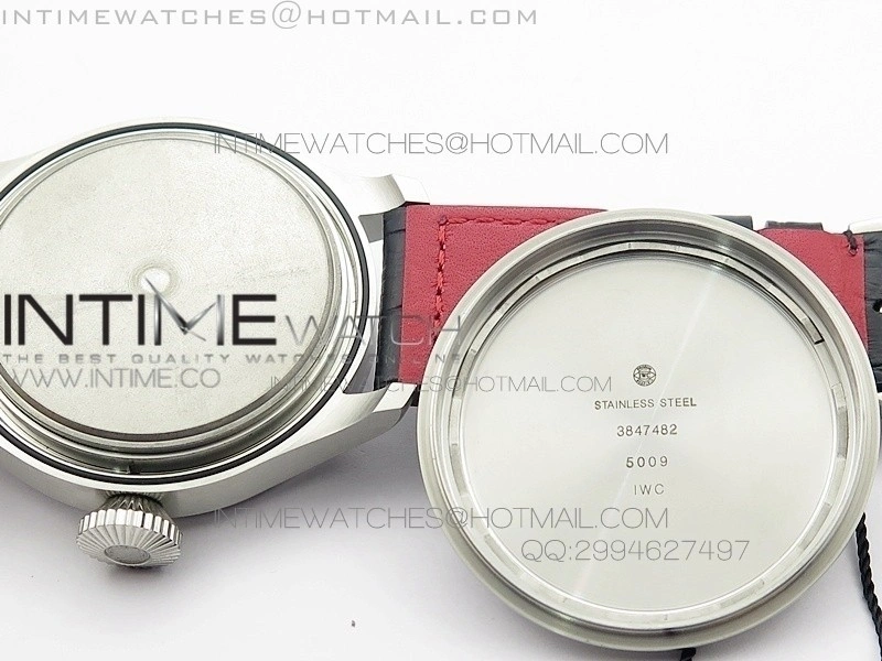 Big Pilot Real PR IW500435 "Muhammad Ali" AZF Best Edition on Black Leather Strap A51111