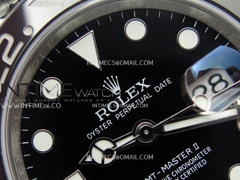 GMT-Master II 126710 BLNR Black Blue Ceramic 904L SS APSF 1:1 Best Edition Blue Dial On Oyster Bracelet VR3285 CHS