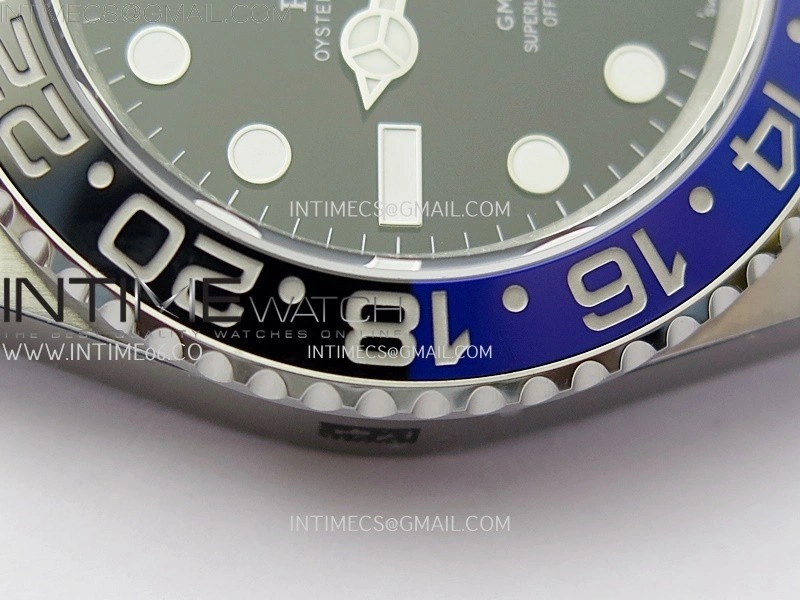 GMT-Master II 126710 BLNR Black Blue Ceramic 904L SS APSF 1:1 Best Edition Blue Dial On Oyster Bracelet VR3285 CHS