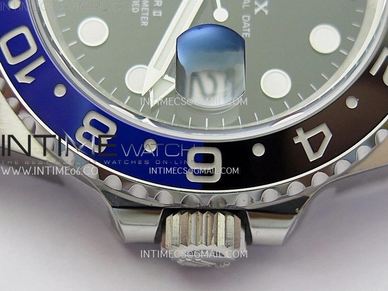 GMT-Master II 126710 BLNR Black Blue Ceramic 904L SS APSF 1:1 Best Edition Blue Dial On Oyster Bracelet VR3285 CHS